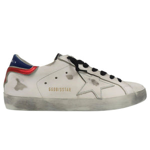 未使用品 ゴールデングース SUPER STAR スーパースター ローカットスニーカー ハンドメイド G36MS590 T88 レザー ラバー ホワイト 0502【中古】GOLDEN GOOSE