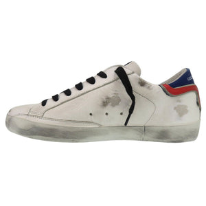 未使用品 ゴールデングース SUPER STAR スーパースター ローカットスニーカー ハンドメイド G36MS590 T88 レザー ラバー ホワイト 0502【中古】GOLDEN GOOSE