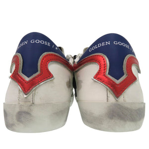 未使用品 ゴールデングース SUPER STAR スーパースター ローカットスニーカー ハンドメイド G36MS590 T88 レザー ラバー ホワイト 0502【中古】GOLDEN GOOSE