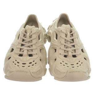 未使用品 バレンシアガ HD レースアップ スニーカー MONOCOLOR HD NW 702416 W3CES 9300 ラバー TAUPE 0503【中古】BALENCIAGA