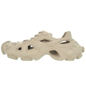 未使用品 バレンシアガ HD レースアップ スニーカー MONOCOLOR HD NW 702416 W3CES 9300 ラバー TAUPE 0503【中古】BALENCIAGA