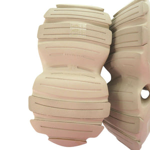 未使用品 バレンシアガ HD レースアップ スニーカー MONOCOLOR HD NW 702416 W3CES 9300 ラバー TAUPE 0503【中古】BALENCIAGA