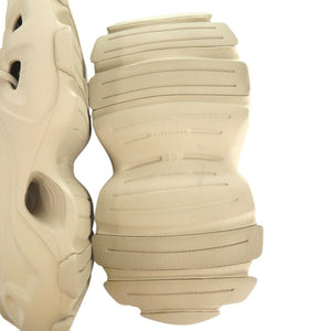 未使用品 バレンシアガ HD レースアップ スニーカー MONOCOLOR HD NW 702416 W3CES 9300 ラバー TAUPE 0503【中古】BALENCIAGA