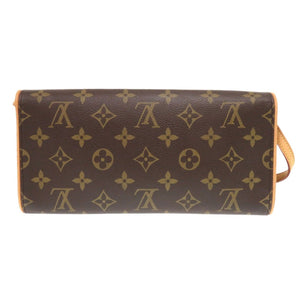 美品 ルイ ヴィトン ポシェットツイン GM モノグラム M51852 ショルダーバッグ LV 0505【中古】LOUIS VUITTON