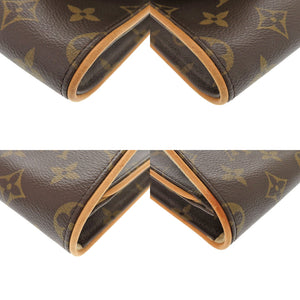 美品 ルイ ヴィトン ポシェットツイン GM モノグラム M51852 ショルダーバッグ LV 0505【中古】LOUIS VUITTON