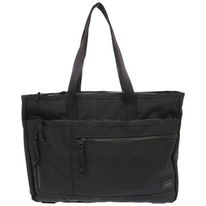 美品 吉田カバン PORTER ポーター INTERACTIVE インタラクティブ TOTE BAG ポリエステル ナイロン ブラック トートバッグ ビジネスバッグ 0523【中古】YOSHIDA & CO., LTD. メンズ