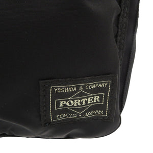 美品 吉田カバン PORTER ポーター FRAME フレーム ナイロン ブラック ショルダーバッグ 黒 0526【中古】YOSHIDA & CO., LTD. メンズ