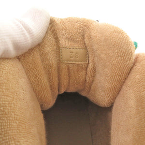 未使用 グッチ アディダスコラボ ハイカット トレッキングシューズ 25cm 721394 レザー/ファブリック ブラウン スニーカー 0535【中古】GUCCI