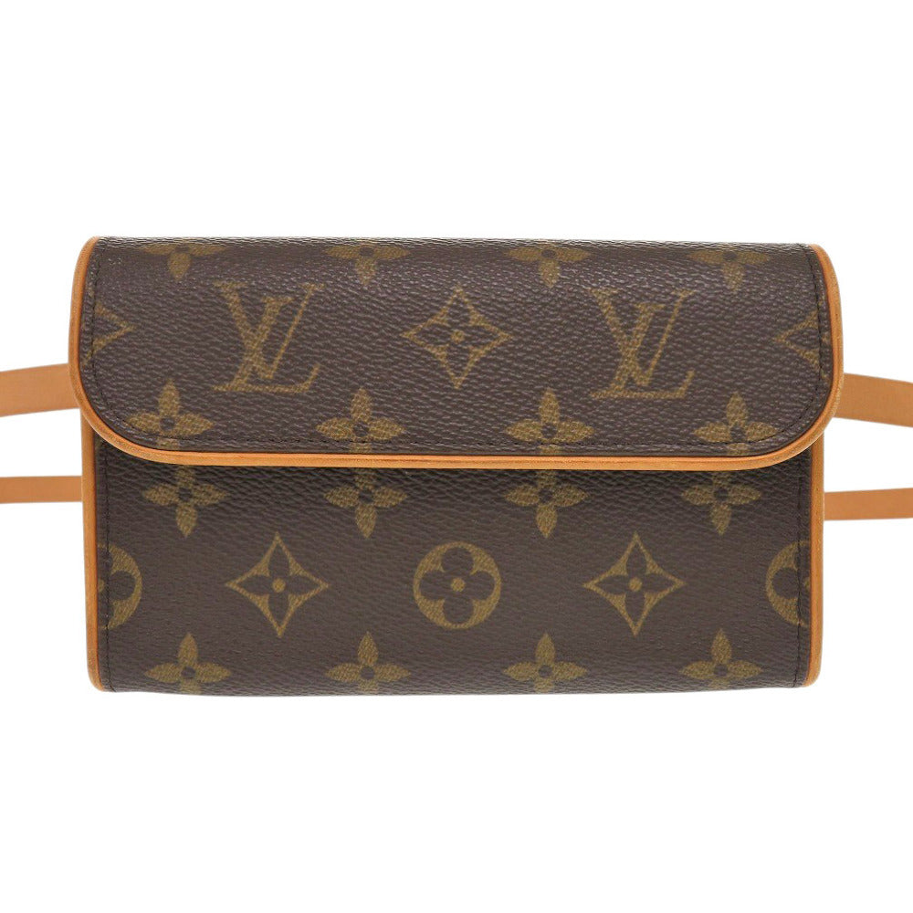 美品 ルイ ヴィトン ポシェット フロランティーヌ モノグラム M51855 ストラップMサイズ ウエストバッグ LV 0539【中古】LOUIS VUITTON