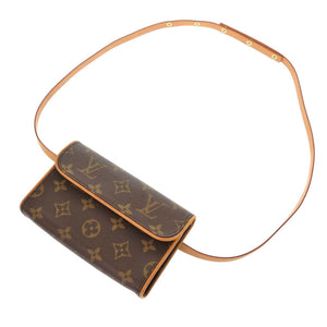 美品 ルイ ヴィトン ポシェット フロランティーヌ モノグラム M51855 ストラップMサイズ ウエストバッグ LV 0539【中古】LOUIS VUITTON