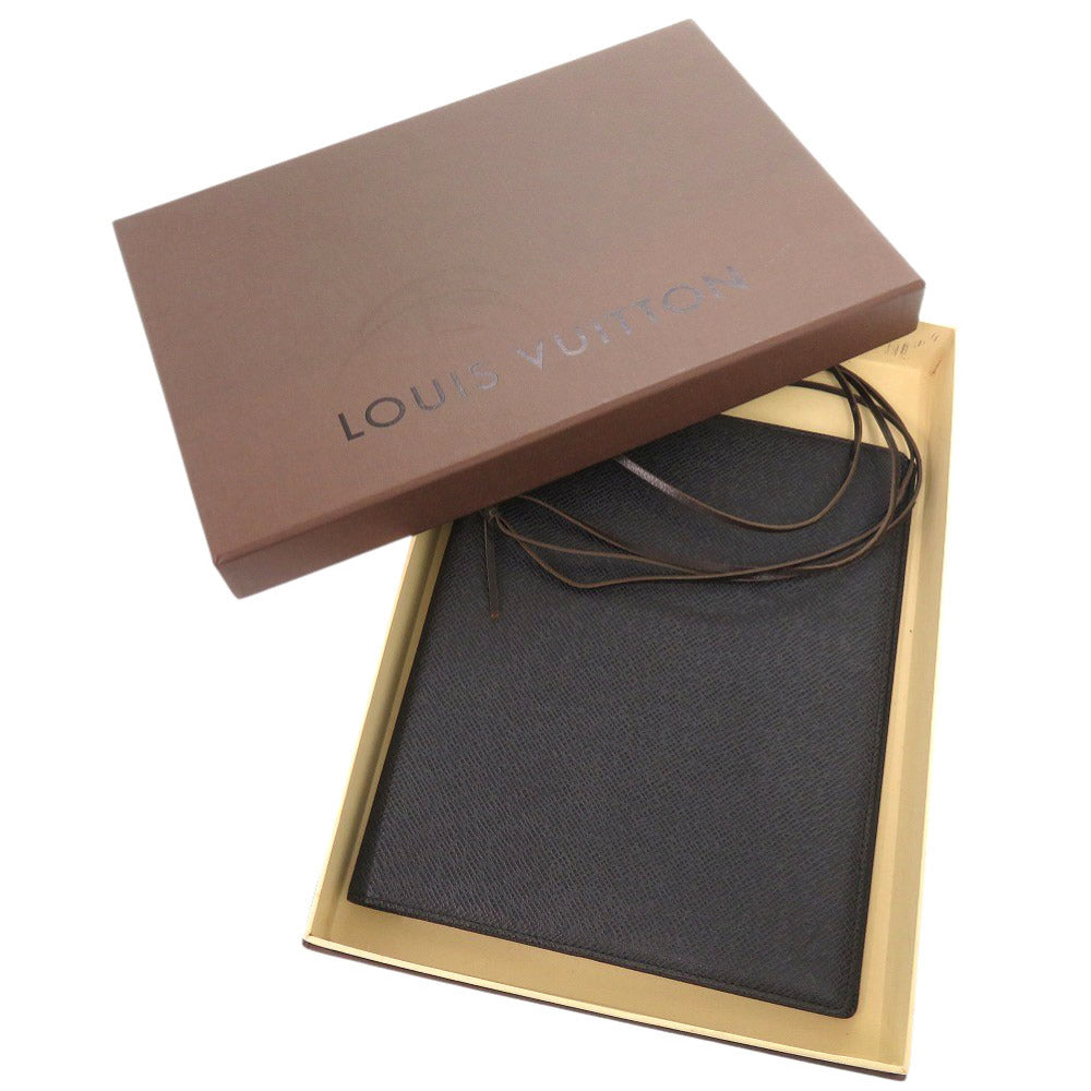 美品 ルイ ヴィトン アジェンダ ビューロ デスク ダイアリー R20427 タイガ アルドワーズ 手帳カバー ノートカバー LV 0567【中古】LOUIS VUITTON メンズ