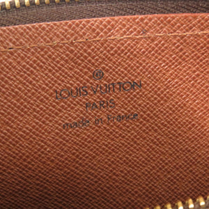 美品 ルイ ヴィトン パピヨン30 ポーチ付 ヌメ革 モノグラム M51385 ブラウン ハンドバッグ LV 0575【中古】LOUIS VUITTON