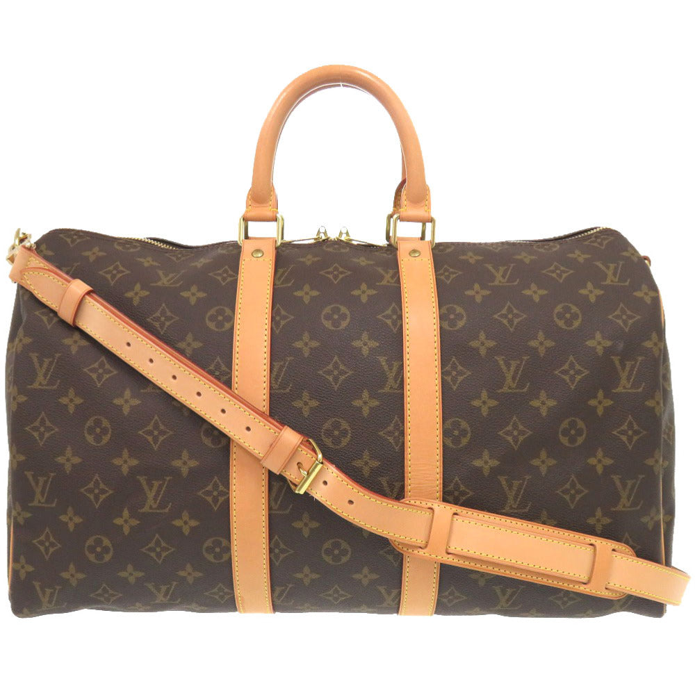 美品 ルイ ヴィトン キーポルバンドリエール45 モノグラム M41418 ボストンバッグ LV 0603 【中古】 LOUIS VUITTON