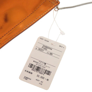 新品同様 エムエムシックス オレンジ ポリウレタン/ポリエステル ショルダーバッグ 0632【中古】MM6