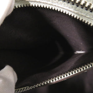 新品同様 セリーヌ ラゲージ マイクロショッパー レザー ライトグリーン ハンドバッグ 薄緑 0647【中古】CELINE