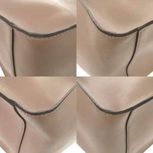 美品 ステラマッカートニー ロゴ トートバッグ MOSS グレージュ ポリエステル ベージュ 0650【中古】Stella McCartney