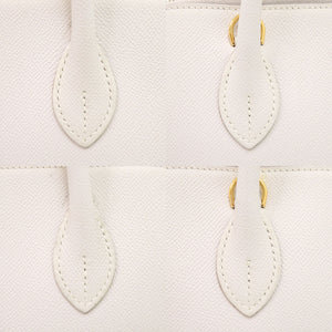 エルメス ボリード1923 30 ヴォーエプソン ニューグリスパール ゴールド金具 B刻印(2023年製) ハンドバッグ 0673【中古】HERMES ボリード30