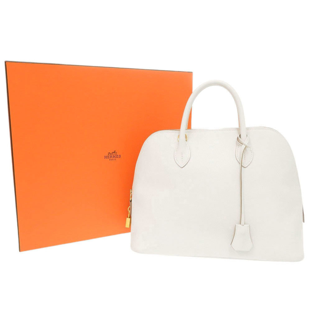 エルメス ボリード1923 30 ヴォーエプソン ニューグリスパール ゴールド金具 B刻印(2023年製) ハンドバッグ 0673【中古】HERMES ボリード30