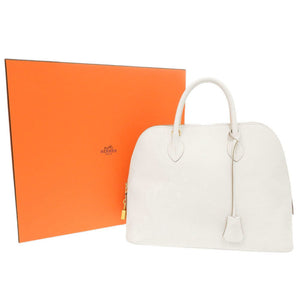 エルメス ボリード1923 30 ヴォーエプソン ニューグリスパール ゴールド金具 B刻印(2023年製) ハンドバッグ 0673【中古】HERMES ボリード30