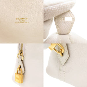 エルメス ボリード1923 30 ヴォーエプソン ニューグリスパール ゴールド金具 B刻印(2023年製) ハンドバッグ 0673【中古】HERMES ボリード30