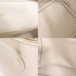 エルメス ボリード1923 30 ヴォーエプソン ニューグリスパール ゴールド金具 B刻印(2023年製) ハンドバッグ 0673【中古】HERMES ボリード30