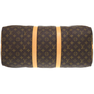 美品 ルイ ヴィトン キーポルバンドリエール50 モノグラム M41416 ボストンバッグ LV 0676 【中古】 LOUIS VUITTON