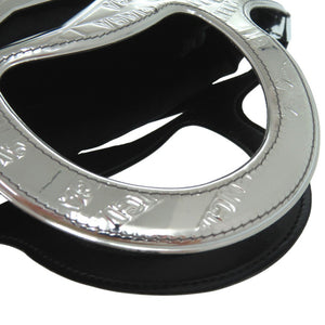 美品 バレンシアガ ネオバスケット 2WAY ショルダーバッグ ハンドバッグ エナメル シルバー 0720【中古】BALENCIAGA