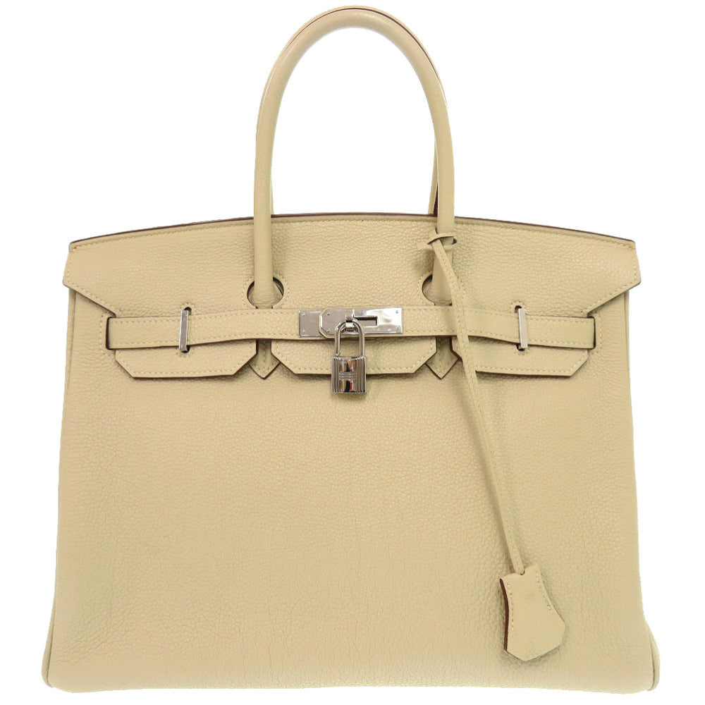 美品 エルメス バーキン35 トゴ パーシュマン シルバー金具 □K刻印 ハンドバッグ 0752 【中古】 HERMES