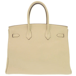 美品 エルメス バーキン35 トゴ パーシュマン シルバー金具 □K刻印 ハンドバッグ 0752 【中古】 HERMES