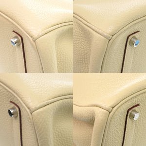 美品 エルメス バーキン35 トゴ パーシュマン シルバー金具 □K刻印 ハンドバッグ 0752 【中古】 HERMES
