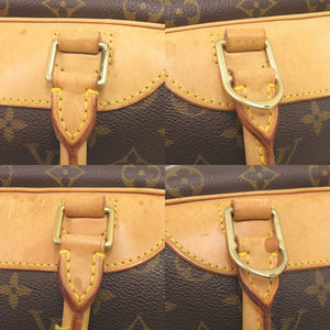 ルイ ヴィトン ドーヴィル モノグラム M47270 ハンドバッグ LV 0762【中古】LOUIS VUITTON