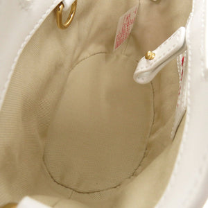 マルニ トロピカリア マイクロ BMMP0067Q0 P3860 コットン/レザー/ポリアミド ベージュ ホワイト ショルダーバッグ 0770【中古】MARNI