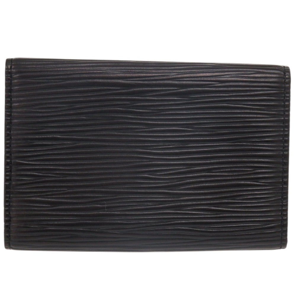 美品 ルイ ヴィトン ミュルティクレ6 エピ M63812 エピレザー ブラック 6連キーケース 黒 LV 0775【中古】LOUIS VUITTON