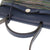 美品 エルメス エールバッグPM ヴィブラート ブルー シルバー金具 □G刻印 ハンドバッグ 青 0778 【中古】 HERMES