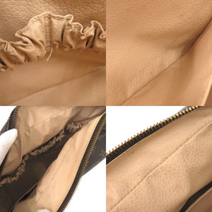 美品 ルイ ヴィトン トゥルーストワレット28 モノグラム M47522 ブラウン セカンドバッグ クラッチバッグ LV 0781【中古】LOUIS VUITTON メンズ