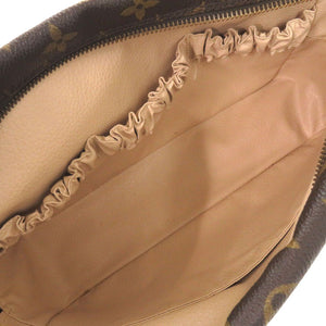 美品 ルイ ヴィトン トゥルーストワレット28 モノグラム M47522 ブラウン セカンドバッグ クラッチバッグ LV 0781【中古】LOUIS VUITTON メンズ