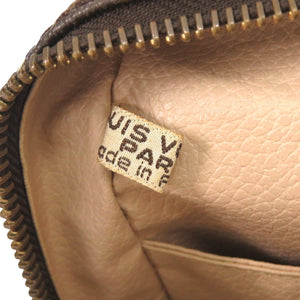 美品 ルイ ヴィトン トゥルーストワレット28 モノグラム M47522 ブラウン セカンドバッグ クラッチバッグ LV 0781【中古】LOUIS VUITTON メンズ