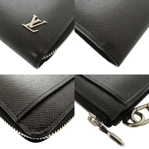 美品 ルイ ヴィトン ジッピー ドラゴンヌ タイガ M69409 ノワール L字ファスナー 長財布 LV 0787【中古】LOUIS VUITTON メンズ