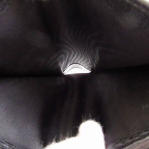 新品同様 グッチ GGマーモント ラインストーン 499783 レザー ブラック 黒 コンパクトウォレット 2つ折り財布 財布 0802【中古】GUCCI