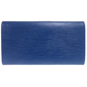 新品同様 ルイ ヴィトン M63575 エピ ポルトモネクレディ ブルー 青 2つ折り長財布 財布 0810【中古】LOUIS VUITTON