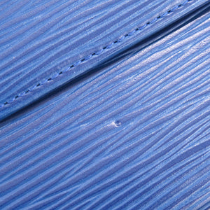 新品同様 ルイ ヴィトン M63575 エピ ポルトモネクレディ ブルー 青 2つ折り長財布 財布 0810【中古】LOUIS VUITTON