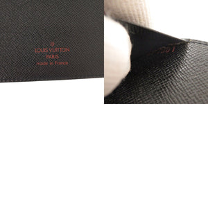 美品 ルイ ヴィトン アジェンダMM R20202 タイガ アルドワーズ 手帳カバー 黒 LV 0822【中古】LOUIS VUITTON