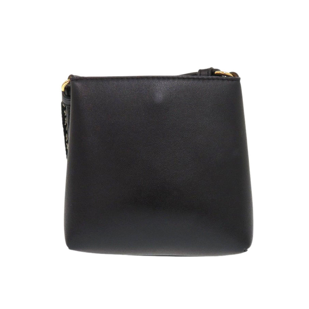 美品 ステラマッカートニー マイクロポシェット SP21700159 レザー/キャンバス ブラック ショルダーバッグ 黒 0843【中古】Stella McCartney
