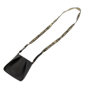 美品 ステラマッカートニー マイクロポシェット SP21700159 レザー/キャンバス ブラック ショルダーバッグ 黒 0843【中古】Stella McCartney