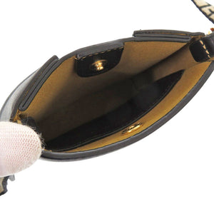 美品 ステラマッカートニー マイクロポシェット SP21700159 レザー/キャンバス ブラック ショルダーバッグ 黒 0843【中古】Stella McCartney