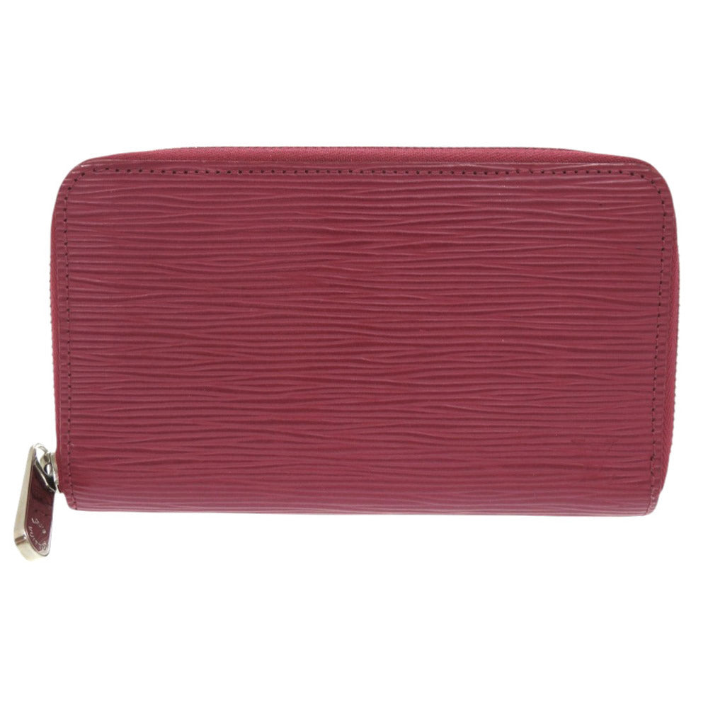 美品 ルイ ヴィトン ジッピー コンパクト ウォレット エピ M60424 フューシャ ラウンドファスナー 長財布 LV 0847【中古】LOUIS VUITTON