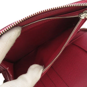 美品 ルイ ヴィトン ジッピー コンパクト ウォレット エピ M60424 フューシャ ラウンドファスナー 長財布 LV 0847【中古】LOUIS VUITTON