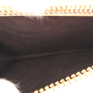 美品 グッチ 621887 ホースビット GGスプリーム レザー ベージュ コンパクトウォレット 2つ折り財布 財布 0855【中古】GUCCI