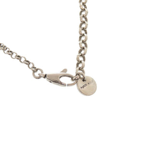 美品 グッチ インターロッキングG シルバー925 ネックレス 0865【中古】GUCCI