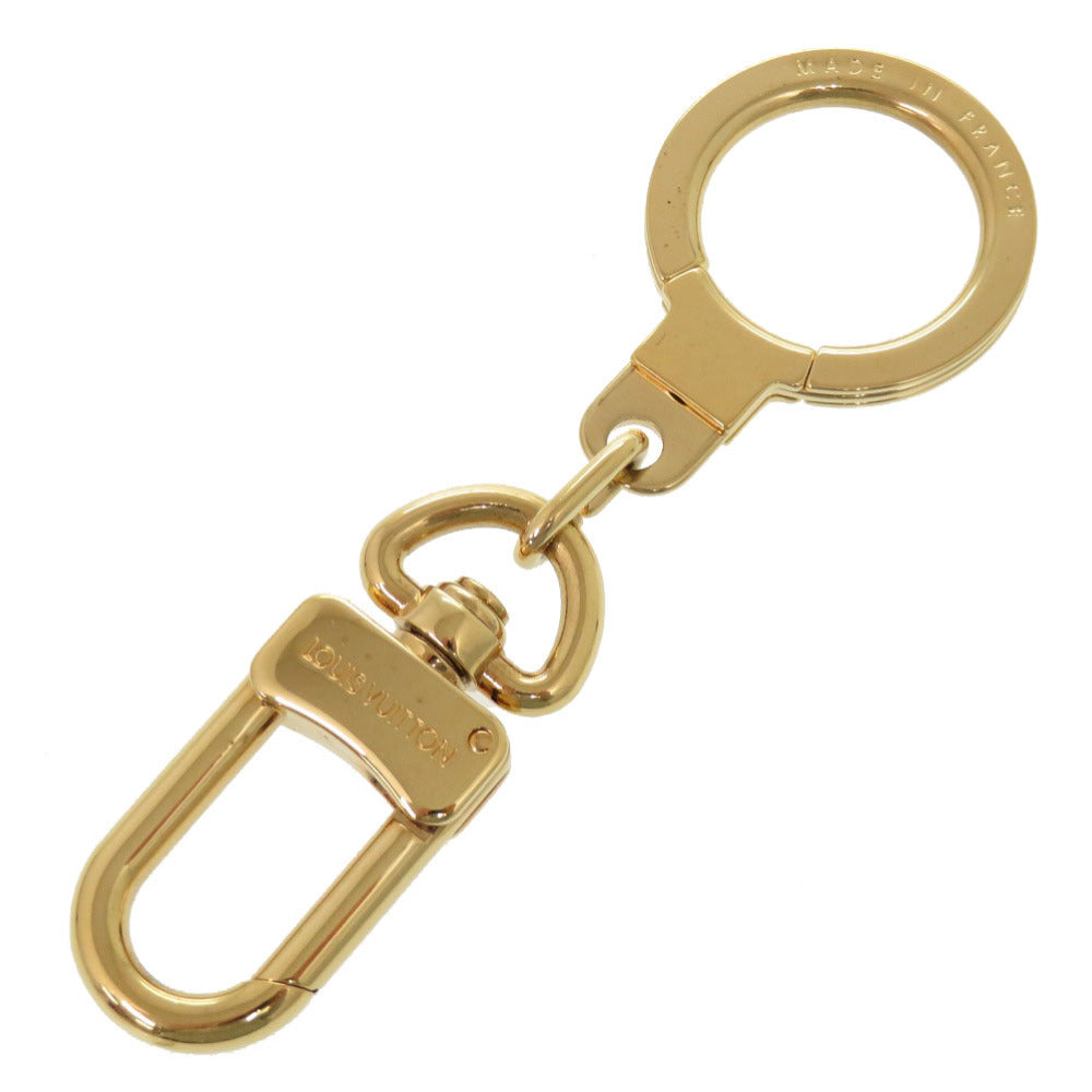 美品 ルイ ヴィトン アノクレ M62694 ゴールド キーリング キーホルダー LV 0877 【中古】 LOUIS VUITTON